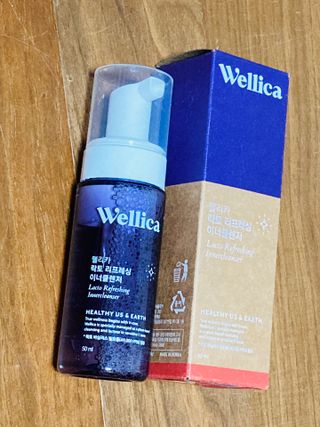 웰리카_V CARE 웰리카 락토 리프레싱 이너클렌저 50ml — 5점을 준 리뷰어가 2021년 3월 올린 사용 사진