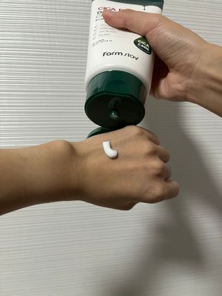팜스테이  시카팜 데일리 릴리프 크림 — 5점을 준 리뷰어가 2022년 11월 올린 사용 사진