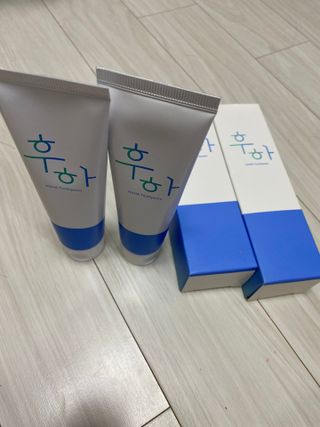 [심폐소생소] 무불소 임산부 천연 치약 — 5점을 준 리뷰어가 2021년 10월 올린 사용 사진