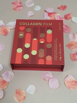 프리마인 귀족의 콜라겐, 92배 흡수율. 럭셔리 프리미엄 셀라브 콜라겐필름 30매 — 5점을 준 리뷰어가 2022년 6월 올린 사용 사진