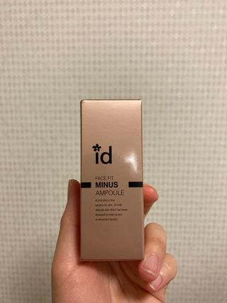 아이디플라코스메틱 아이디 페이스핏 마이너스 앰플 — 4점을 준 리뷰어가 2022년 3월 올린 사용 사진