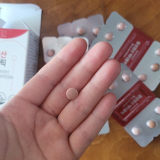 [리노브] 4세대 활성엽산 액티폴릭 270mg x 30정 — 3.5점을 준 리뷰어가 2022년 8월 올린 사용 사진