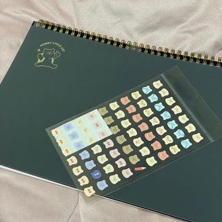 리훈 곰부 체크리스트+ 곰부 리무버블스티커 1장 — 5점을 준 리뷰어가 2021년 5월 올린 사용 사진