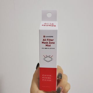 리더스코스메틱 리더스 올필터 마스크존 미스트 — 5점을 준 리뷰어가 2021년 1월 올린 사용 사진