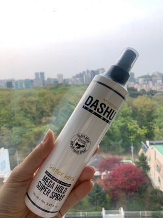 다슈코리아 다슈 포 맨 프리미엄 메가 홀드 슈퍼 스프레이 250ml — 5점을 준 리뷰어가 2021년 4월 올린 사용 사진