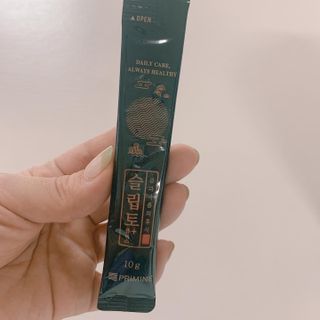 프리마인 자체 기업부설 연구소에서 찾아낸 건강한 수면의 비밀.  슬립토 플러스 30포 — 4점을 준 리뷰어가 2021년 9월 올린 사용 사진