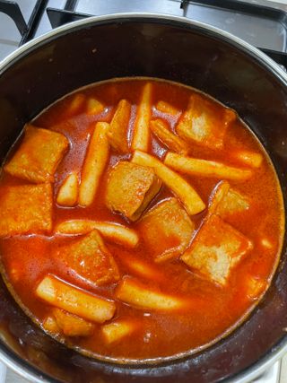 추억의 국민학교 떡볶이 국떡 뉴트로 5종 — 4.5점을 준 리뷰어가 2021년 11월 올린 사용 사진