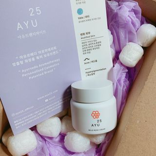AYU25[아유트웬티파이브]다마스크로즈워터 베이스 천연 수분 촉촉 크림 — 5점을 준 리뷰어가 2021년 4월 올린 사용 사진
