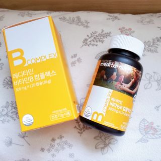 메디타민 비타민B 컴플렉스 — 5점을 준 리뷰어가 2021년 3월 올린 사용 사진