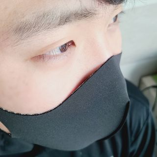 [에이블밤부] 리퓨어 쿠퍼 마스크 10color — 5점을 준 리뷰어가 2021년 3월 올린 사용 사진