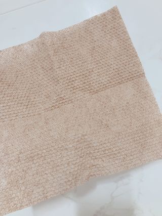 블뤼엔 일회용 수세미 — 5점을 준 리뷰어가 2021년 4월 올린 사용 사진