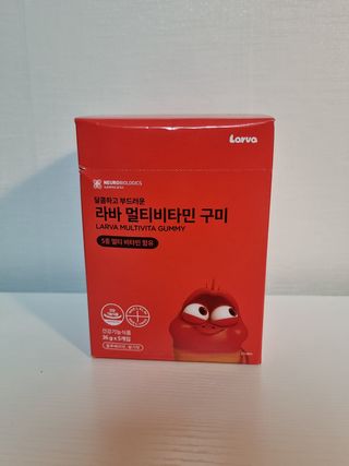 [푸름웰니스] 라바 멀티비타민 구미 36g — 5점을 준 리뷰어가 2022년 4월 올린 사용 사진