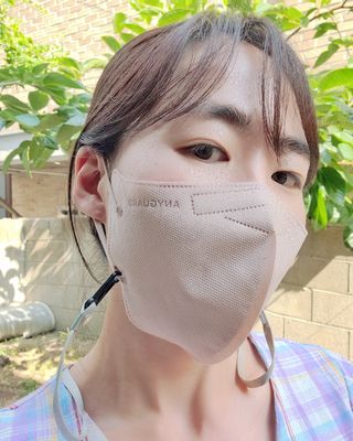 [애니가드] 셋업 메베마스크라이트  (대형 4컬러 + 중형 4컬러) — 5점을 준 리뷰어가 2022년 6월 올린 사용 사진