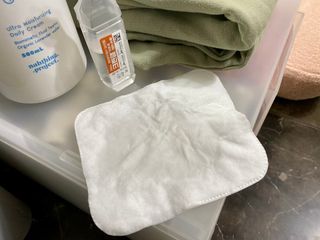 디어엘로디 프리미엄 유기농 베이비 솜티슈 40매 3 + 1 PACK — 4점을 준 리뷰어가 2021년 2월 올린 사용 사진