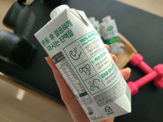 셀렉스스포츠 셀렉스 스포츠 웨이 프로틴 초콜릿 _ 330ml x 12팩 — 5점을 준 리뷰어가 2021년 3월 올린 사용 사진