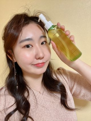 스킨큐어 산다화 순한 클렌징 동백 오일 200ml — 4.5점을 준 리뷰어가 2023년 5월 올린 사용 사진
