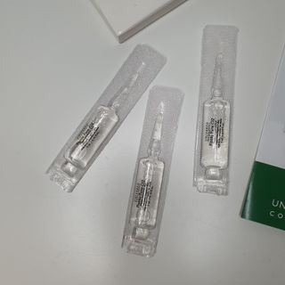 유니베르소 산소앰플 7일 집중케어 앰플 — 5점을 준 리뷰어가 2021년 4월 올린 사용 사진