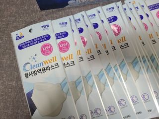 나무드 [50매입] 국내생산 KF94 크린웰 황사방역용 마스크 대형 — 5점을 준 리뷰어가 2021년 12월 올린 사용 사진