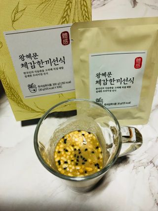 보의당 왕혜문 체감한끼선식 — 5점을 준 리뷰어가 2021년 11월 올린 사용 사진