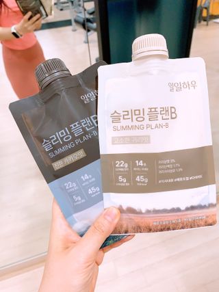 일일하우 슬리밍 플랜B 고소한 귀리맛, 진한 카카오맛 (체중조절식) — 5점을 준 리뷰어가 2023년 6월 올린 사용 사진