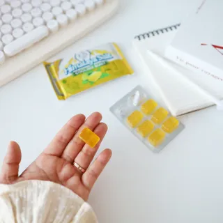 마요라 히말라야 솔트 캔디 2종-페퍼민트 맛, 라임민트 맛 — 5점을 준 리뷰어가 2023년 1월 올린 사용 사진