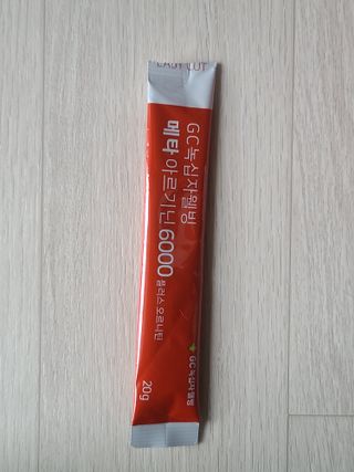 메타아르기닌 GC녹십자웰빙 메타 아르기닌 6000 플러스 오르니틴 — 5점을 준 리뷰어가 2022년 10월 올린 사용 사진