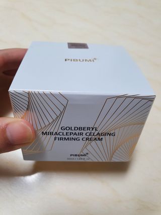 피부미 골드베릴 미라클페어 세레이징 퍼밍 크림 50ml — 5점을 준 리뷰어가 2021년 9월 올린 사용 사진