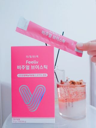 필리브 비주얼 브이스틱 — 5점을 준 리뷰어가 2021년 6월 올린 사용 사진
