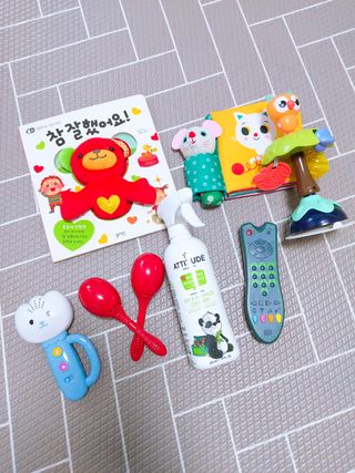 에티튜드 천연 장난감 클리너 (토이 클리너) — 5점을 준 리뷰어가 2022년 9월 올린 사용 사진