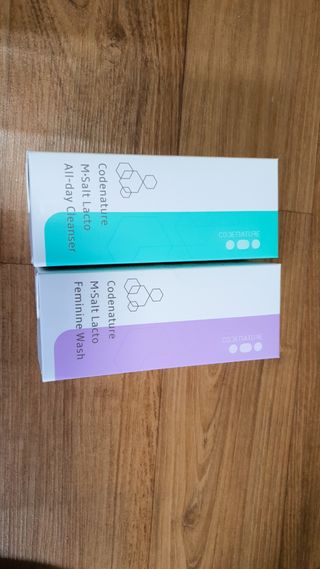 코드네이처 엠솔트 락토 2종 — 5점을 준 리뷰어가 2021년 7월 올린 사용 사진