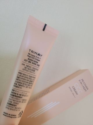트리마이 3가지 기능을 동시에 느낄 수 있는 Color Control Change, 리커버리 3인1 펩트 CCC 크림 — 5점을 준 리뷰어가 2022년 11월 올린 사용 사진