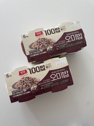 [구매평]양반 동원 양반 100밥 오미밥, 130g, 12개 — 5점을 준 리뷰어가 2025년 4월 올린 사용 사진