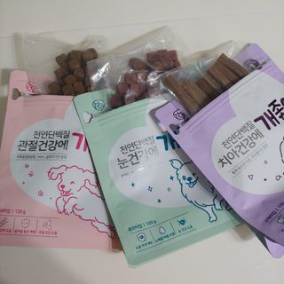 My Pet Care 천연단백질 치아건강에 개좋아 — 5점을 준 리뷰어가 2021년 2월 올린 사용 사진