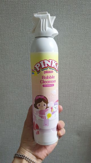 주식회사 권브라더스 [권브라더스] 목욕놀이 필수템, 핑키공주 유아버블클렌저 300ml 대용량 몽글몽글 구름 속 딸기향 — 5점을 준 리뷰어가 2022년 1월 올린 사용 사진
