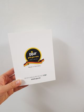 프리미엄 마사지젤 pjur 퓨어젤 — 5점을 준 리뷰어가 2021년 1월 올린 사용 사진