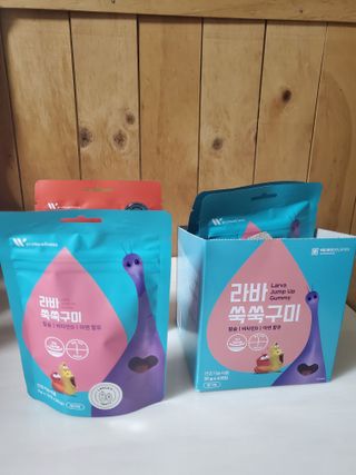 푸름웰니스 라바 쑥쑥구미 36g — 5점을 준 리뷰어가 2022년 3월 올린 사용 사진