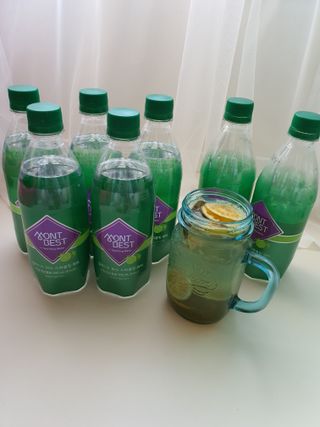몽베스트 Montbest with Sparkling water Lime20병 — 5점을 준 리뷰어가 2021년 10월 올린 사용 사진