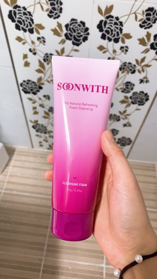 SOONWITH 바이오 내추럴 리프레싱 폼클렌징 — 4.5점을 준 리뷰어가 2021년 3월 올린 사용 사진