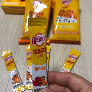 광동생활건강 [광동] 비타 500 데일리 스틱 VB, VC를 함유한 멀티비타민 30포+30포 — 5점을 준 리뷰어가 2022년 6월 올린 사용 사진