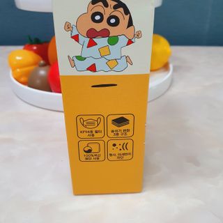 [숨그림] 3D 입체형, 짱구, 무직타이거, 빨강머리앤 우리아이 그리고 내가 쓰는 믿을수있는 케릭터 마스크 — 5점을 준 리뷰어가 2021년 9월 올린 사용 사진