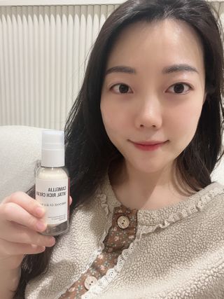 제주인디 카멜리아 바이탈 리치크림 (이너보틀 에디션) — 5점을 준 리뷰어가 2023년 4월 올린 사용 사진