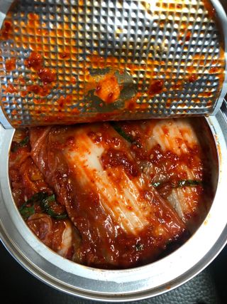 셰프애찬 알배기 겉절이 김치 1kg — 5점을 준 리뷰어가 2022년 9월 올린 사용 사진