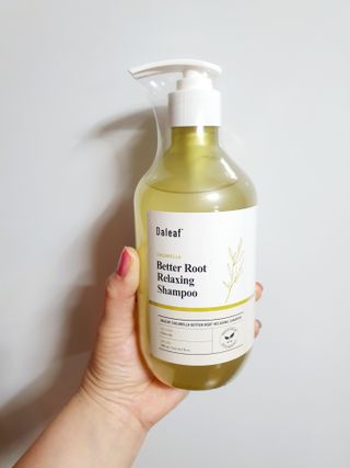 달리프 클로렐라 베러 루트 릴렉싱 샴푸 500ml — 4점을 준 리뷰어가 2021년 5월 올린 사용 사진