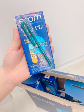 이롬 erom 닥터스 프로틴 골드 — 5점을 준 리뷰어가 2021년 4월 올린 사용 사진