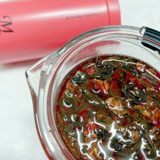 마시다 붉은 석양 빛을 담은 프리미엄 수제 블렌딩 홍차, 레드선셋블랙티 — 5점을 준 리뷰어가 2021년 3월 올린 사용 사진