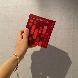 프리마인 귀족의 콜라겐, 92배 흡수율. 럭셔리 프리미엄 셀라브 콜라겐필름 30매 — 4점을 준 리뷰어가 2021년 10월 올린 사용 사진