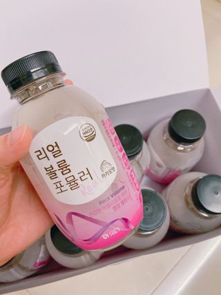 래디 리얼볼륨포뮬러 1박스(8개입) — 4.5점을 준 리뷰어가 2022년 3월 올린 사용 사진