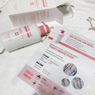 더마힐 헤어 컨디셔닝 샴푸 릴렉스 500ml — 5점을 준 리뷰어가 2021년 1월 올린 사용 사진
