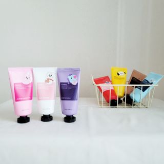 쿤달 BT21 시어버터 앤 마카다미아 퓨어 핸드크림 50ml 7구 기프트 세트 — 4.5점을 준 리뷰어가 2021년 3월 올린 사용 사진