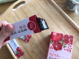 함초록 Rg+ 석류콜라겐젤리 — 5점을 준 리뷰어가 2021년 3월 올린 사용 사진